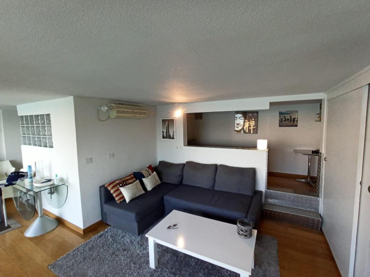 Estudio primera linea con acceso privado al mar Benidorm Exterior foto